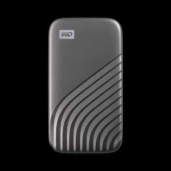 WD 4TB My Passport , Gray - WDBAGF0040BGY-WESN