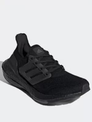 adidas Ultraboost 21 Shoes, Black, Size 3