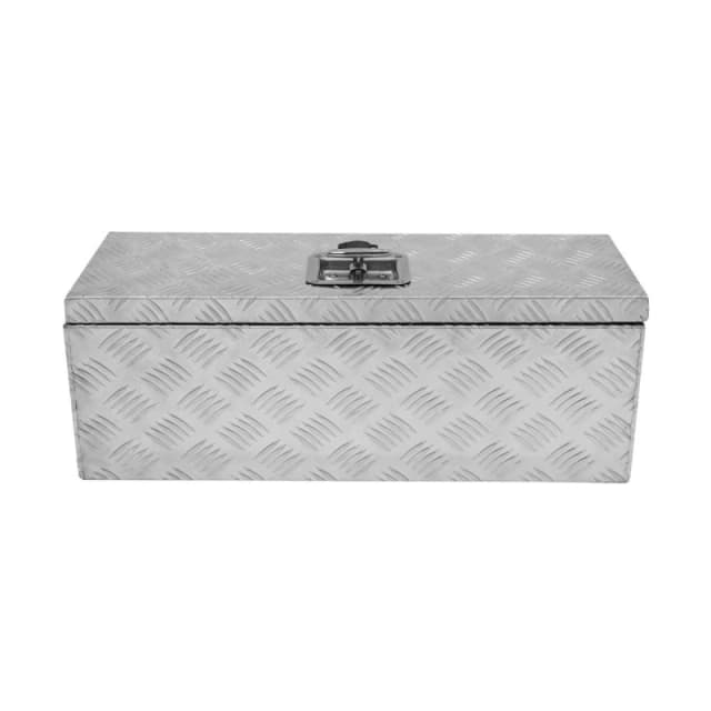 T-MECH Monster Shop - Aluminium Tool Box 35L Lockable Chest 2 Keys Trailer Truck Van 5055986193838