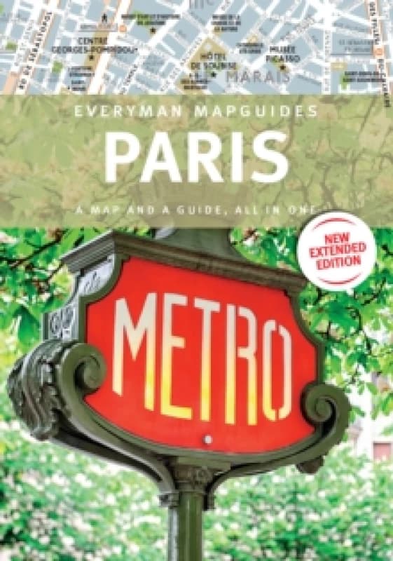 Paris Everyman Mapguide (Hardback)