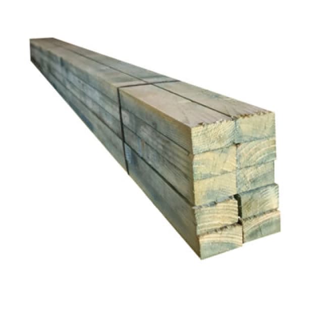 Snowdon Timber Reject Treated 2X1 Blue Batten (T) 25mm (W) 50mm (L) 1.8M - Pack Of 10