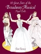16 great stars of the broadway musical paper dolls