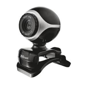 Trust Exis Webcam Black Silver 17003