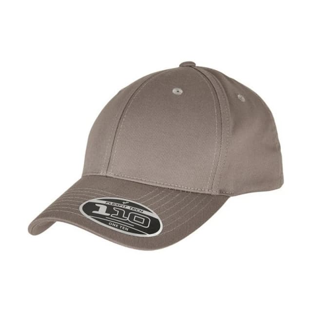 Flexfit Flexfit Men 110 Snapback Cap in Grey Grey One Size Male 5063300883402