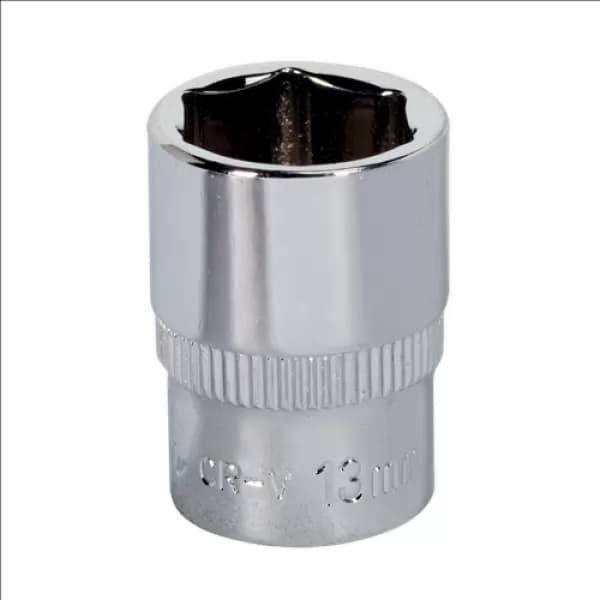 Genuine SEALEY SP1413 WallDrive® Socket 13mm 1/4Sq Drive Fully Polished