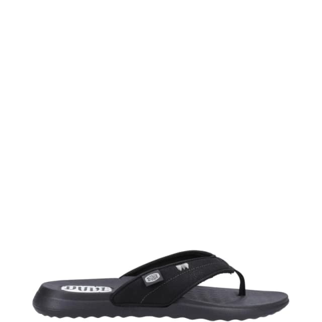 HEYDUDE Christi Flip Classic Sandal Black female 4 (37)
