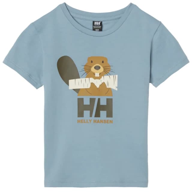 Helly Hansen Kid's T-Shirt Helly Hansen Graphic Bleu Unisex 4 ans