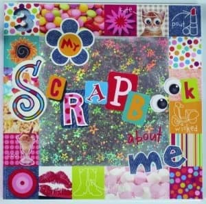 My Scrapbook about Me by Jane Horne Hardback