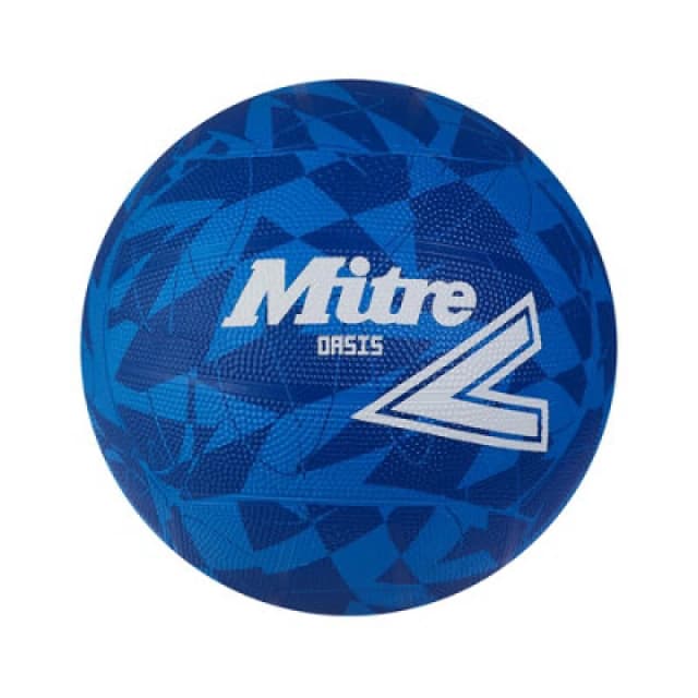 Mitre Oasis Netball Blue/white (5)