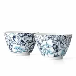 Bredemeijer Set of 2 Tea Cups Yantai Design - Blue