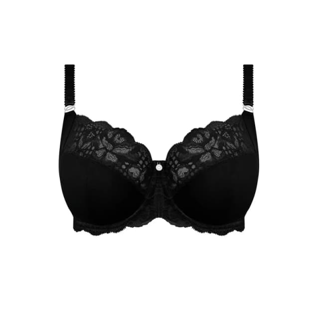 Fantasie Womens Reflect Side Support Bra in Black Size: 30E Black Female 30E