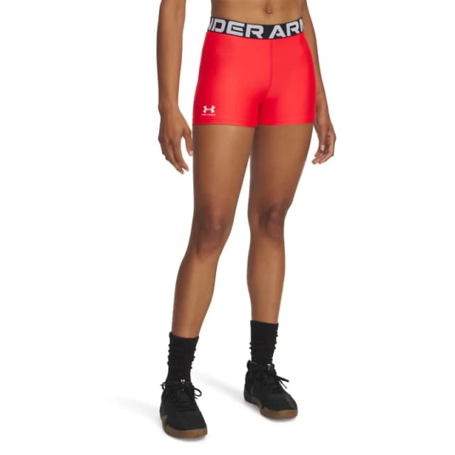 Shorty woman Under Armour HeatGear Rouge Female L