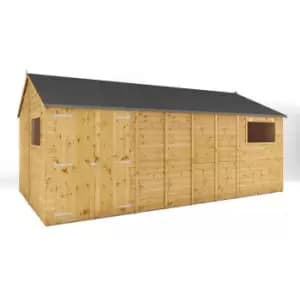 Mercia 18' x 10' Premium Shiplap Reverse Apex Workshop