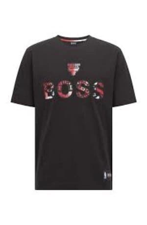 Hugo Boss X NBA Bulls T-Shirt Medium Black Size S Men