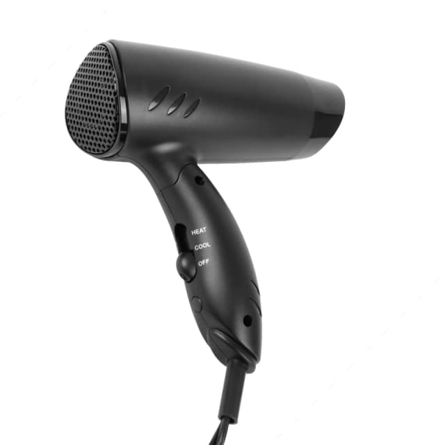 Streetwize 12V Hair Dryer with Hot and Cold Function Black unisex 12v