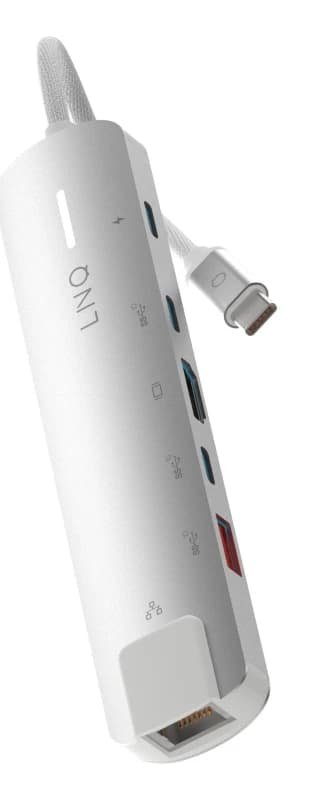 LINQ byELEMENTS LINQ 6in1 Pro USB-C 10Gbps Multiport Hub with 4K HDMI and Ethernet LQ49061