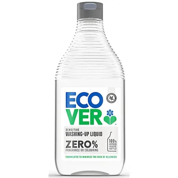 Ecover Washing Up Liquid Zero Fragrance & Coloring 450ml