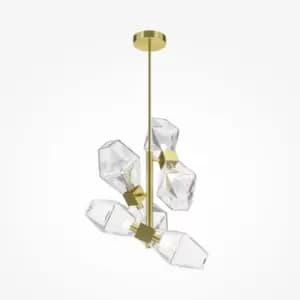 Maytoni Coctail time Modern 6 Light Pendant Ceiling Light Gold G9