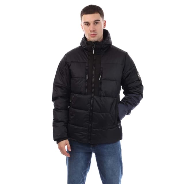 Crosshatch Crosshatch Men Chimmax Jacket in Navy Size: 2X-large Navy XXL Male 5059294707190