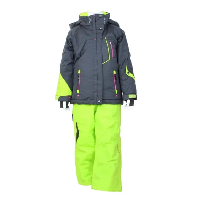 Peak Mountain Girl's ski suit Peak Mountain Gamic Noir Female 16 ans GAMIC/KS/NOIR-ANIS