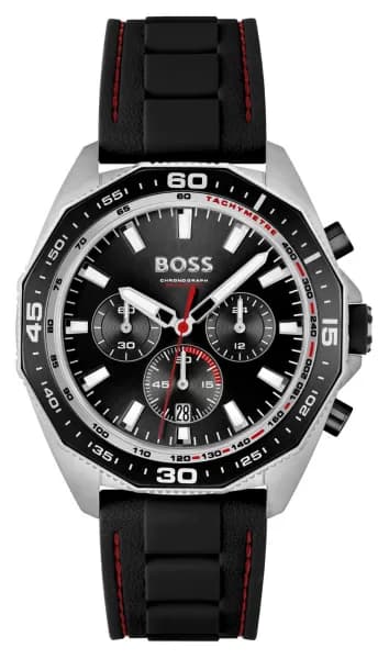 BOSS 1513969 ENERGY Chronograph (44mm) Black Dial / Black Watch