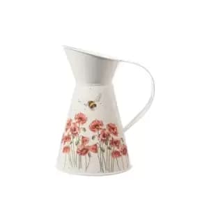 Wrendale Designs - Poppies and Bee Flower Jug