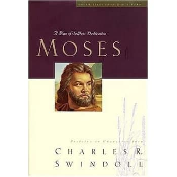 Moses by Charles R Swindoll Book