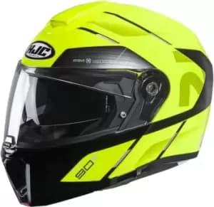 HJC RPHA 90s Bekavo Helmet, black-yellow, Size 2XL, black-yellow, Size 2XL