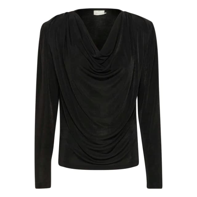 Kaffe Womens jersey blouse KAFFE Gina Noir Female XS