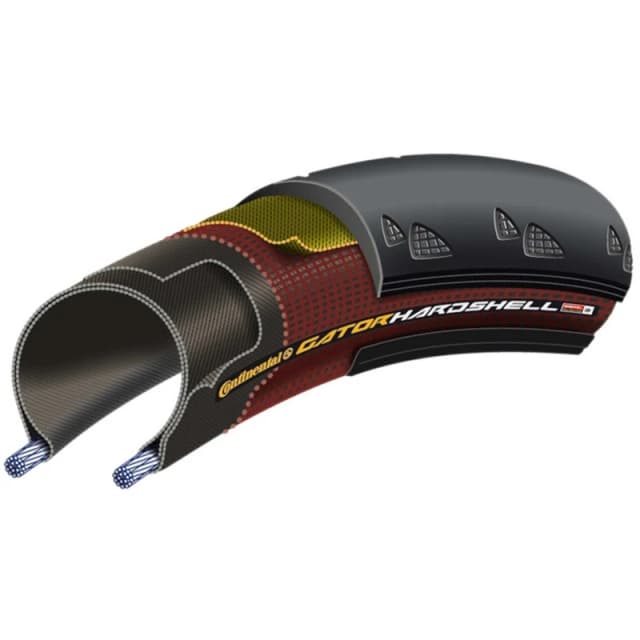 Continental Gator Hardshell 700C Duraskin Wired Road Tyre - Multi Multi 28