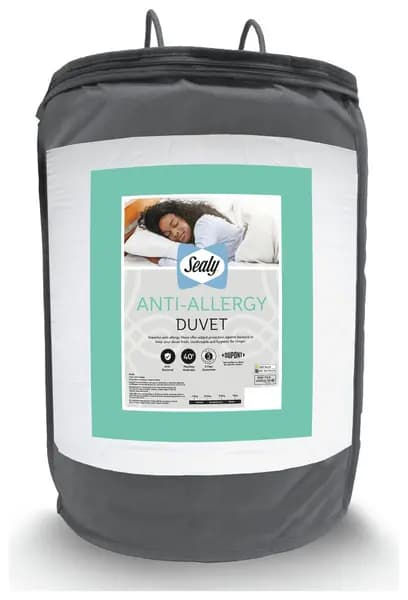 Sealy Anti Allergy Hollowfibre 10.5 Tog Duvet- King