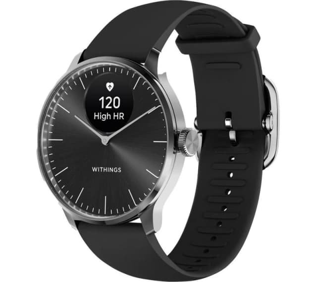 WITHINGS ScanWatch Light Hybrid Smartwatch - Black, 37 mm, Black 3700546708367