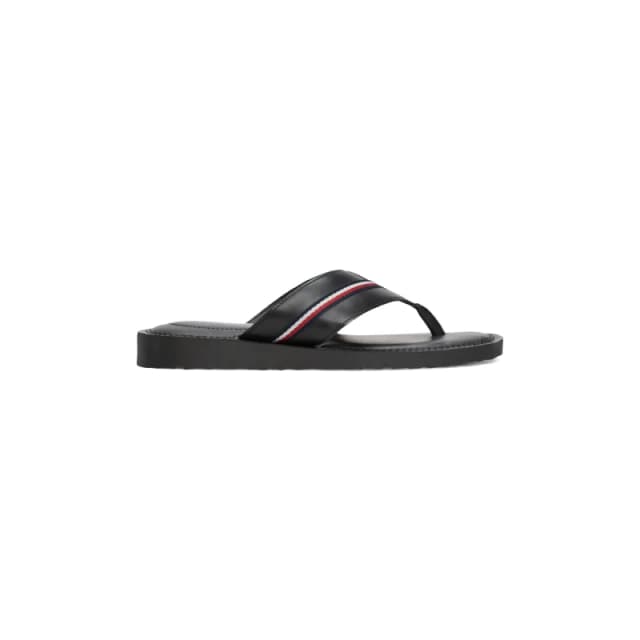 Tommy Hilfiger Mens Core Toe Post Flat Sandals Post LthrSandl male 7 (41)