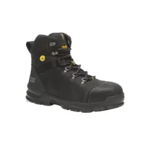 Caterpillar Mens Accomplice Grain Leather Safety Boots (10 UK) (Black)