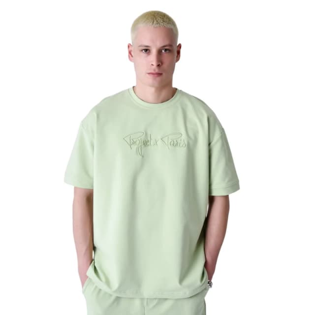 Project X Paris Classic T-Shirt full logo embroidery Project X Paris Vert Male XS