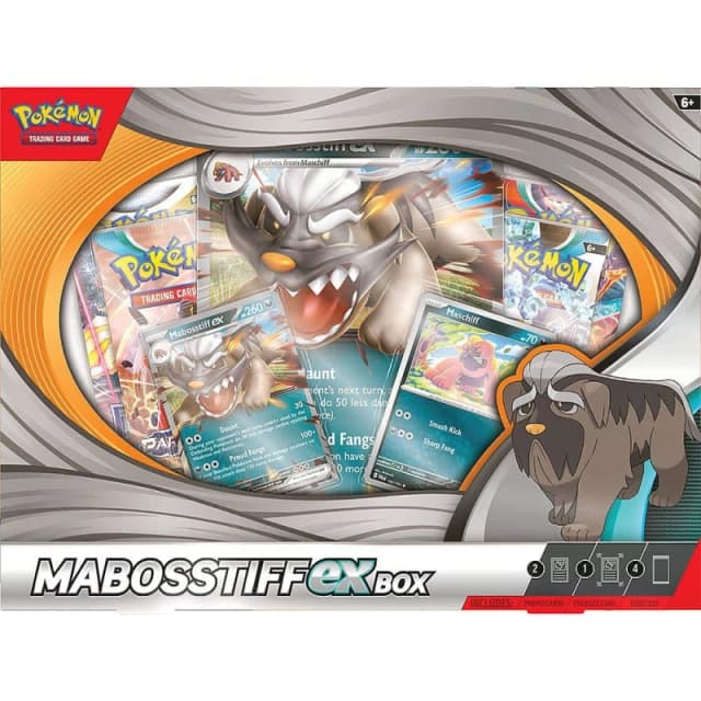Pokemon TCG: Mabosstiff Ex Box Multi unisex