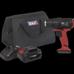 Sealey CP20VHG 20v Cordless Hot Air Heat Gun 1 x 4ah Li-ion Charger Bag