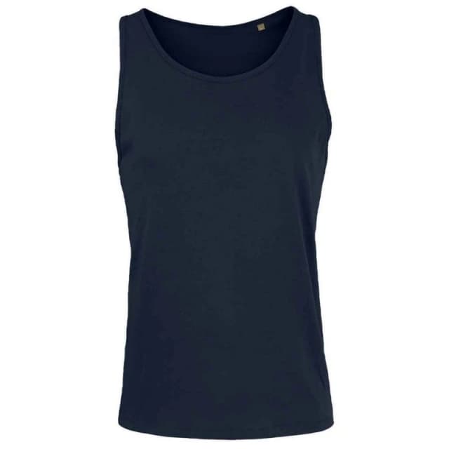 SOL'S Mens Crusader Cotton Tank Top in Navy Size: XS Navy Male XS
