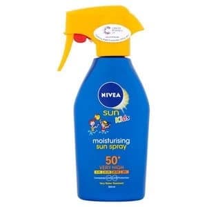 Nivea Sun Kids Moisturising Sun Spray 50+ Very High 300ml