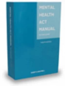 Mental Health Act Manual by Richard M Jones and Great Britain Book