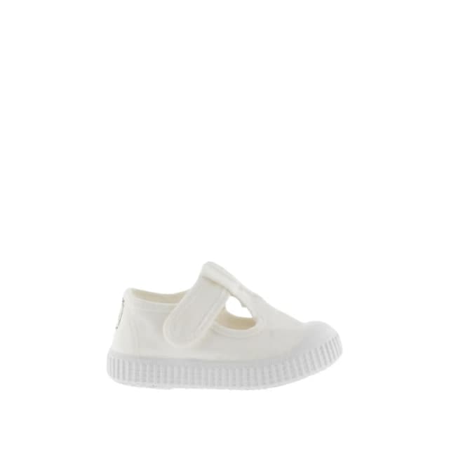 Victoria SANDALIA LONA TINTADA boys's Children's Shoes (Trainers) in White