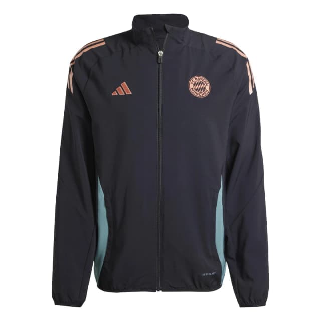 adidas Bayern Munich Anthem Jacket 2025 2026 Adults Black male S
