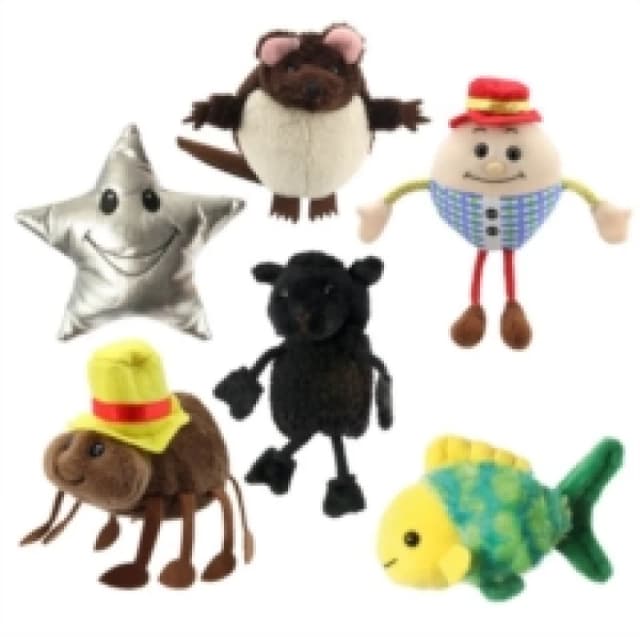 The Puppet Company Finger Puppets Nursery Rhymes Set Multi unisex