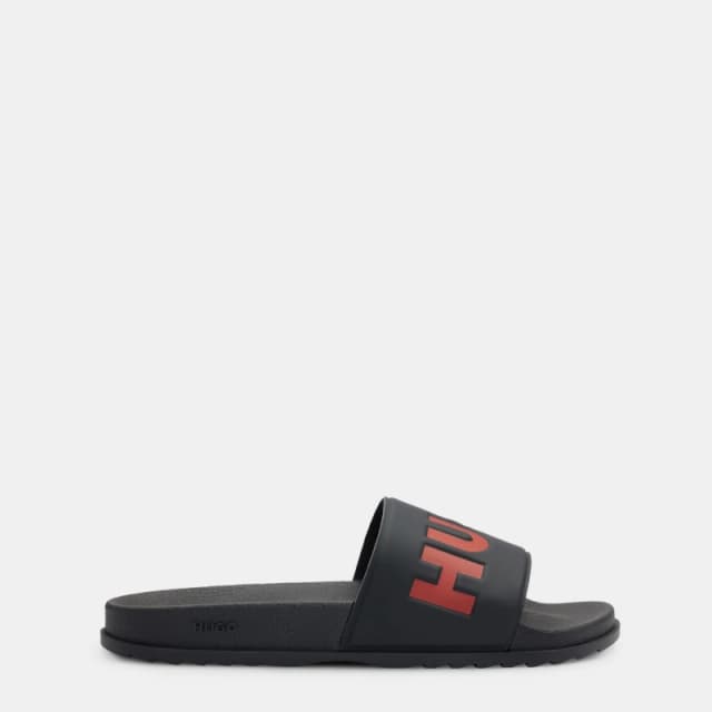 Hugo Match It Slid Rblg N 10244143 Pool Shoes 3 (35.5) Black 22406903230