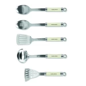 Morphy Richards Accents 5 Piece Kitchen Tool Set - Cream
