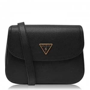Guess Shoulder Destiny Bag - BLACK BLA