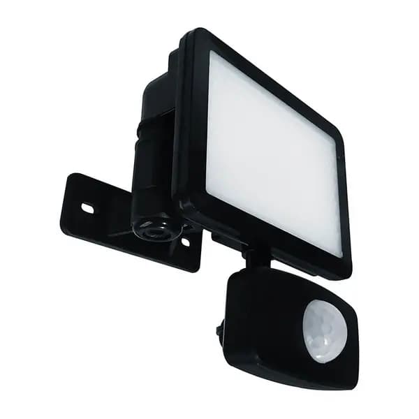 Eterna 10W LED Floodlight with PIR - Black