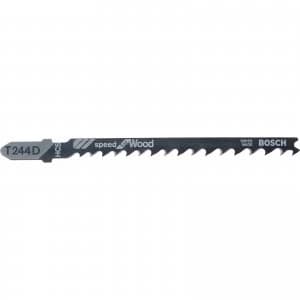 Bosch T244 D Wood Cutting Jigsaw Blades Pack of 3