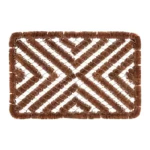 Groundsman Rectangular Boot Scraper Mat (One Size) (Brown)