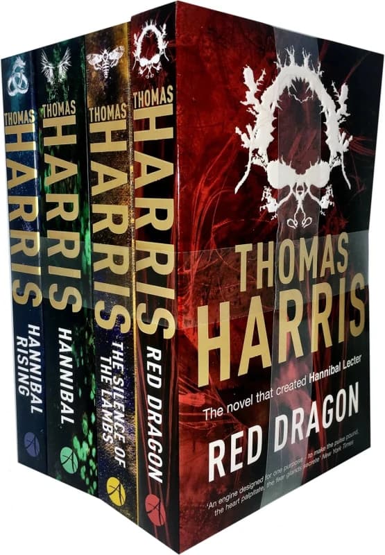 Hannibal Lecter Series Collection 4 Books By Thomas Harris Classic Mystery Thriller Collection Thomas Harris Books